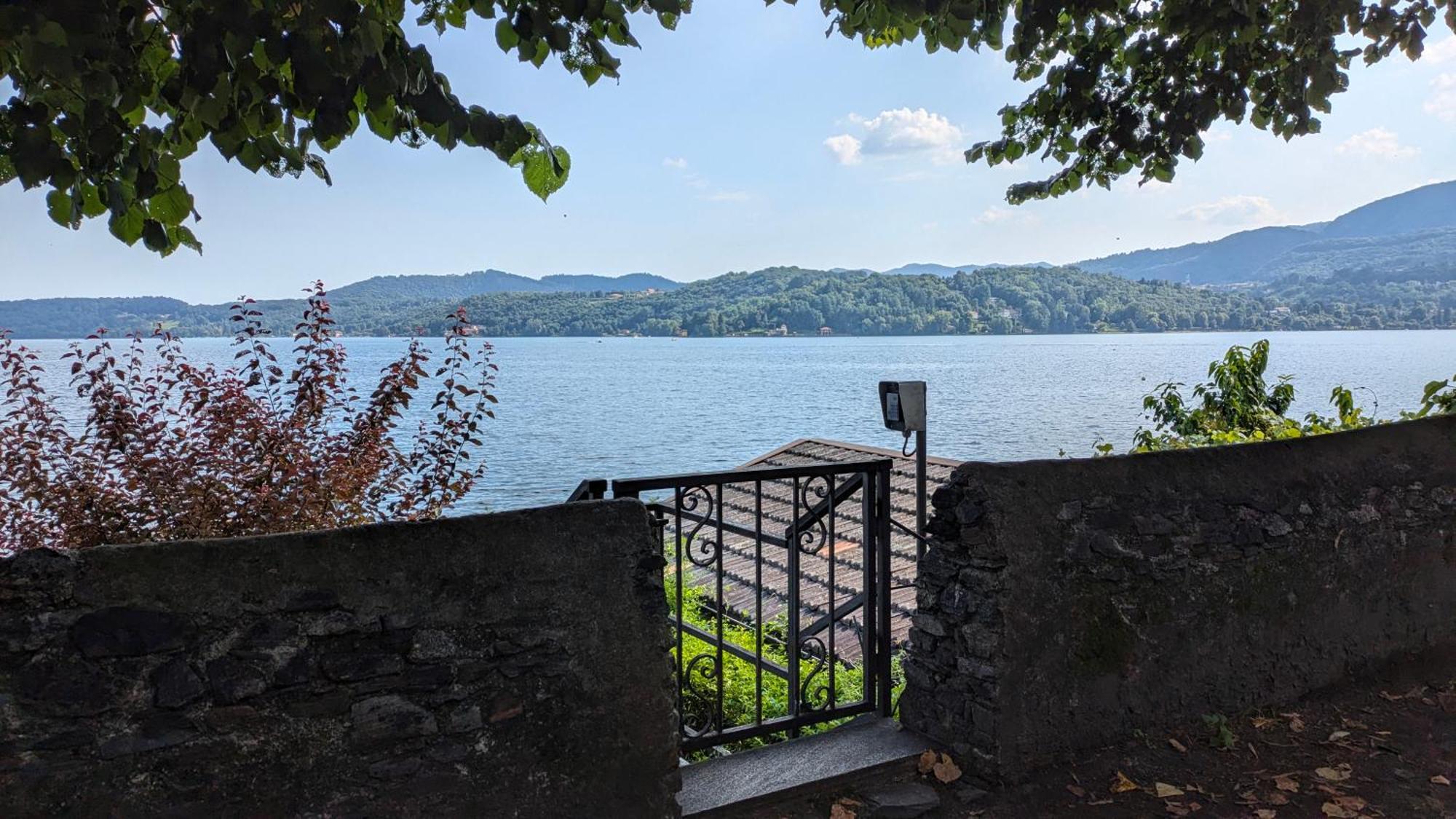 Casa Sul Lago Orta Орта-Сан-Джулио Экстерьер фото